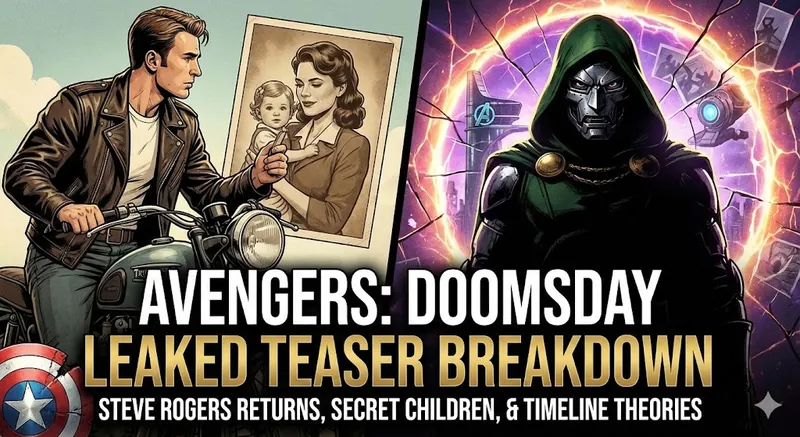 Avengers: Doomsday Leaked Teaser Breakdown: Steve Rogers Returns, Secret Children, and Timeline Theories Avengers: Doomsday Leaked Teaser Breakdown: Steve Rogers Returns, Secret Children, and Timeline Theories
