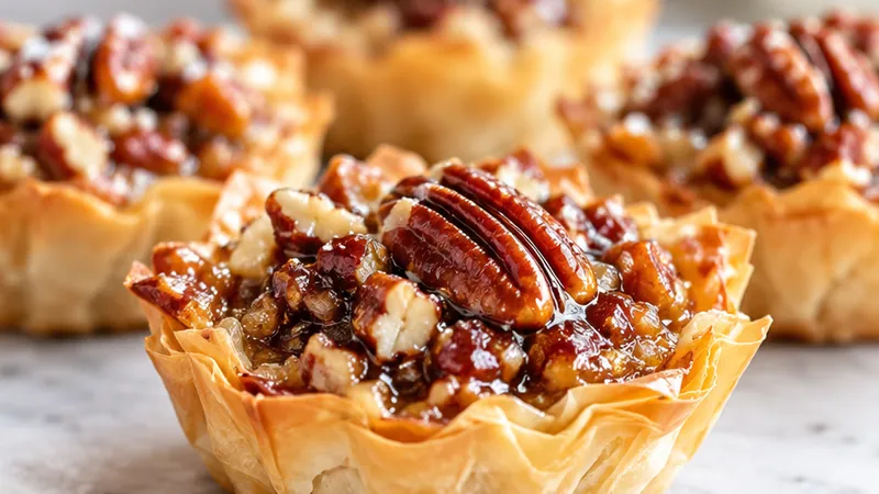 15-Minute Pecan Phyllo Tarts