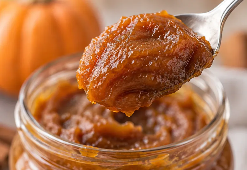 3-Ingredient Pumpkin Butter Recipe, ready to serve