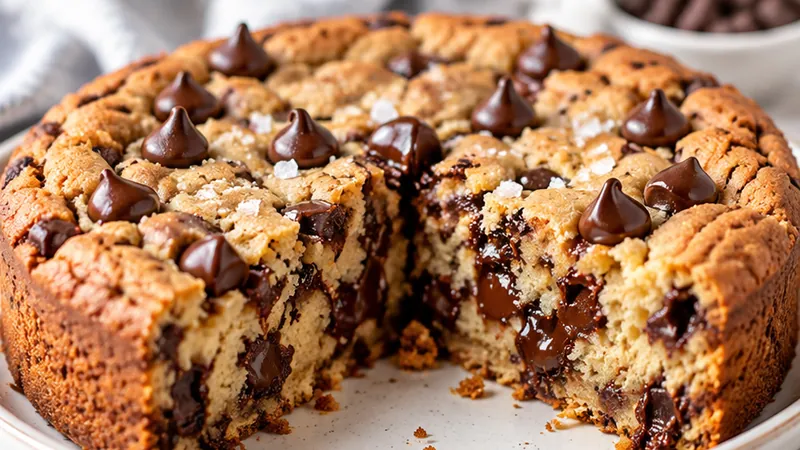 Air Fryer Cookie Cake Recipe