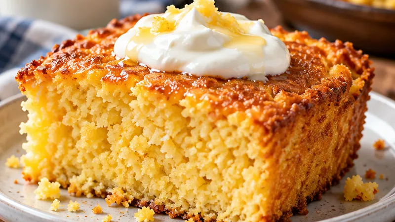 Amish Sour Cream Cornbread Recipe