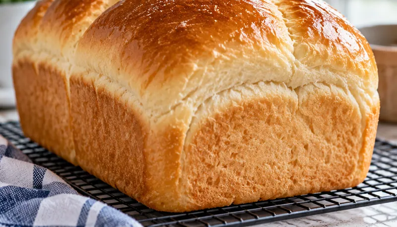 Amish White Bread Recipe, ready to serve