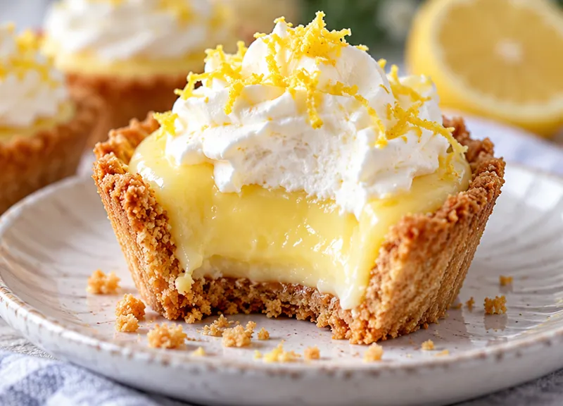 Baby Lemon Pies, ready to serve