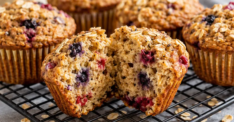 Back-to-School Healthy Breakfast Muffins for Busy Mornings, ready to serve