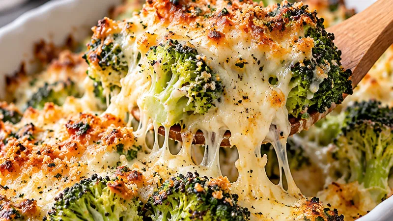 Baked Broccoli
