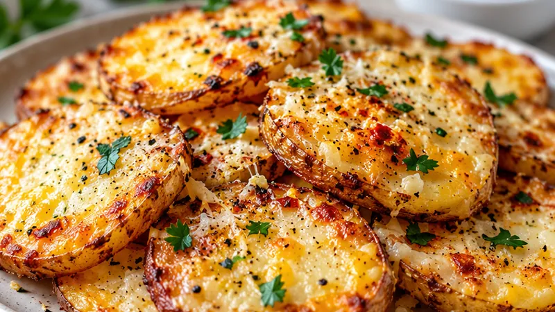 Baked Potato Slices Recipe
