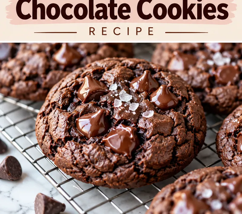 Bakery Style Chocolate Cookies, ready to serve