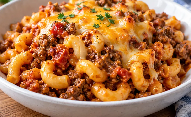 Beefaroni Recipe, ready to serve