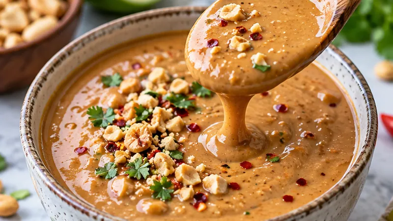 Best Easy Thai Peanut Sauce Recipe