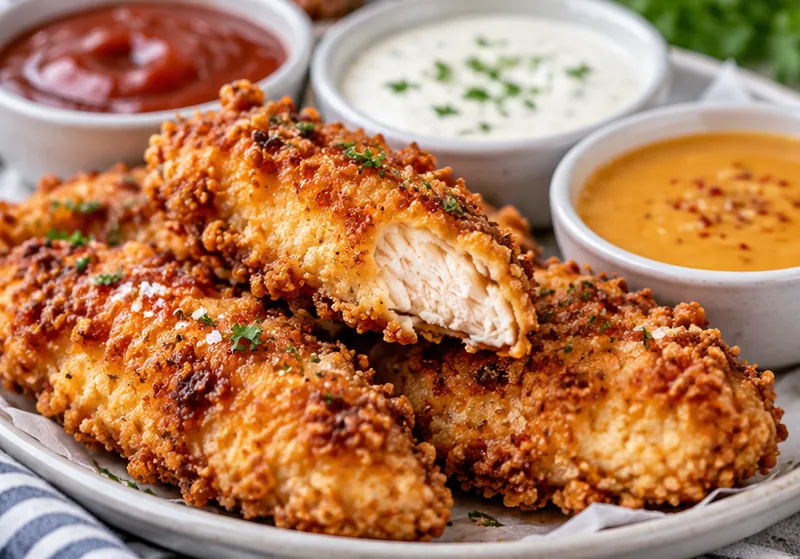 Best Sauce for Chicken Tenders Recipe, ready to serve