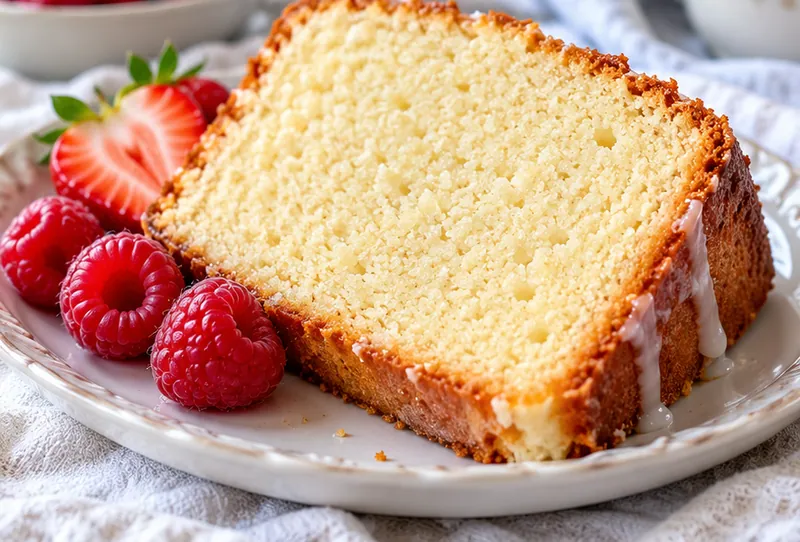 Best Vanilla Pound Cake Recipe, ready to serve