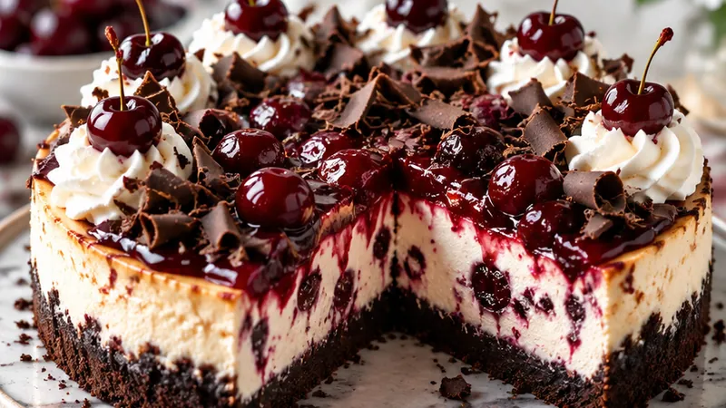 Black Forest Cheesecake Symphony Recipe