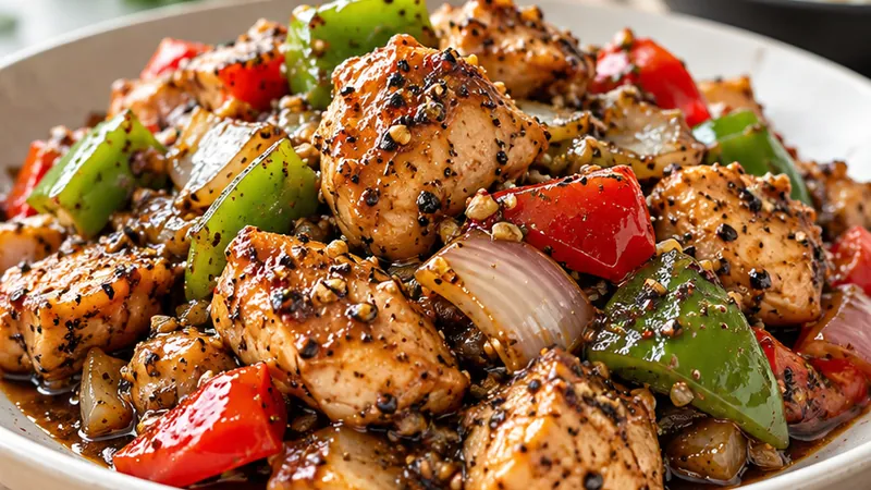 Black Pepper Chicken Recipe