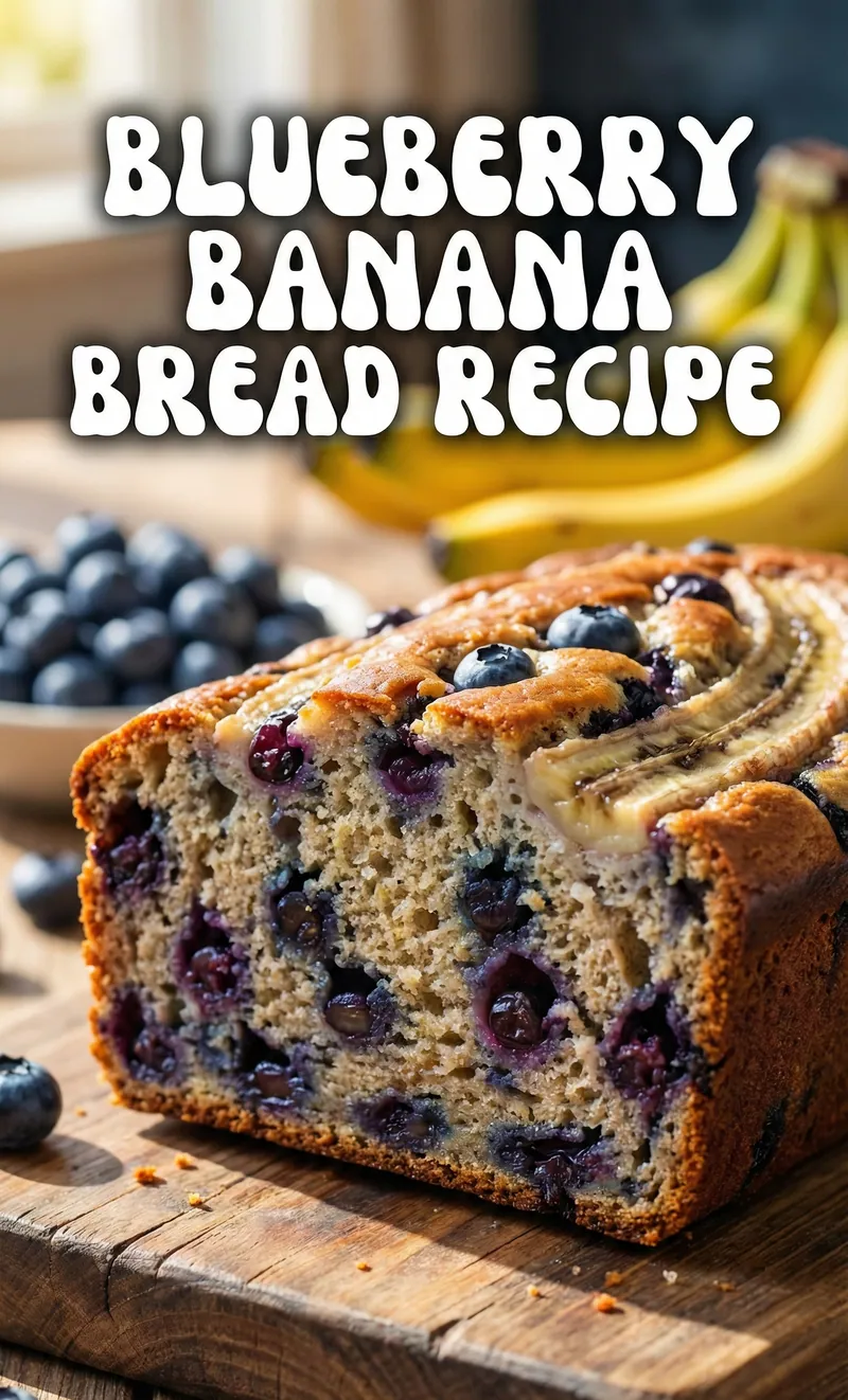 Blueberry Banana Bread Recipe
