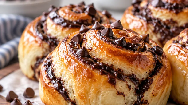 Brioche with Chocolate