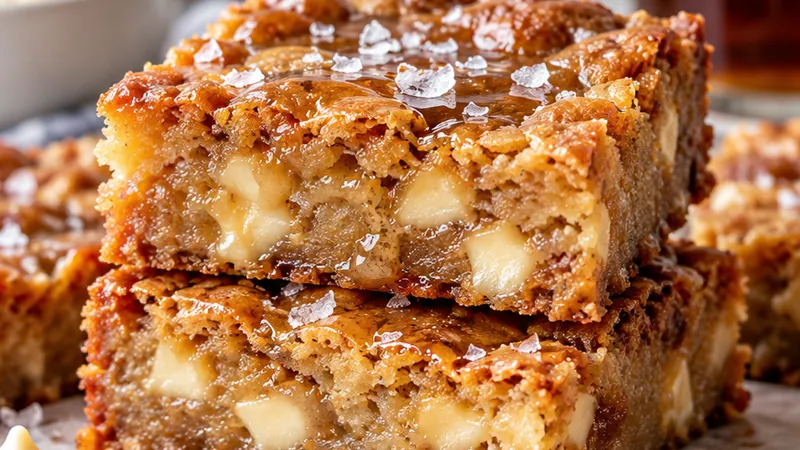 Brown Butter Maple Blondies