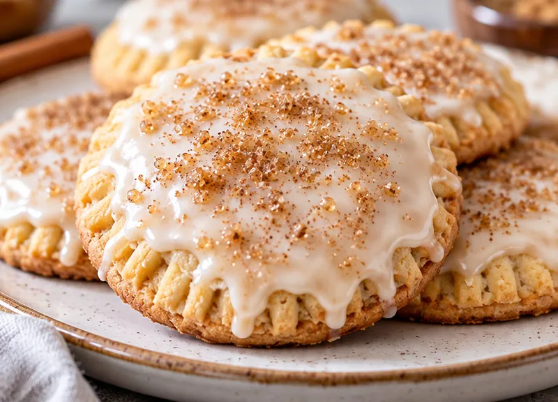 Brown Sugar Pop-Tart Cookies, ready to serve