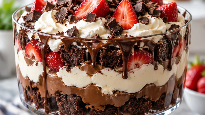 Brownie Trifle Recipe