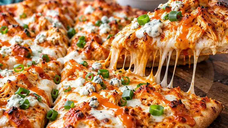 Buffalo Chicken Pizza Recipe