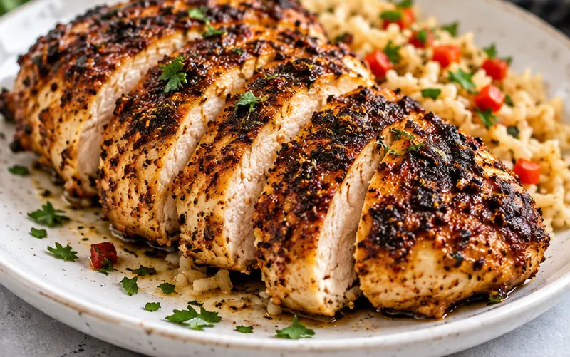 Cajun Chicken Recipe, ready to serve
