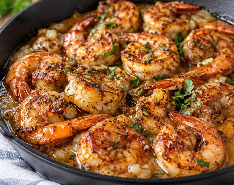 Cajun Shrimp Recipe, ready to serve