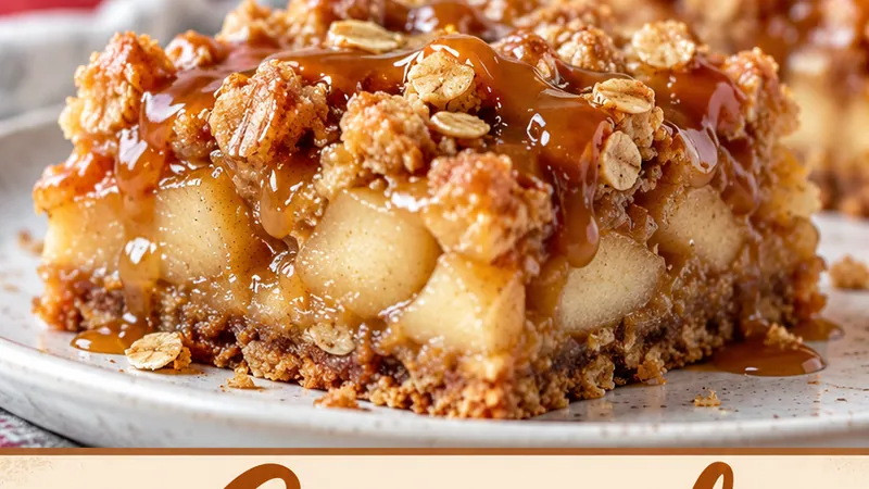 Caramel Apple Bars
