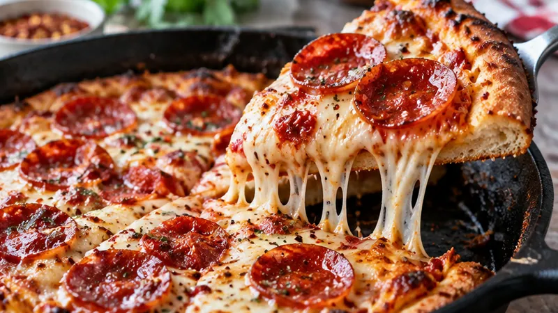 Cast Iron Skillet Pizza Recipe