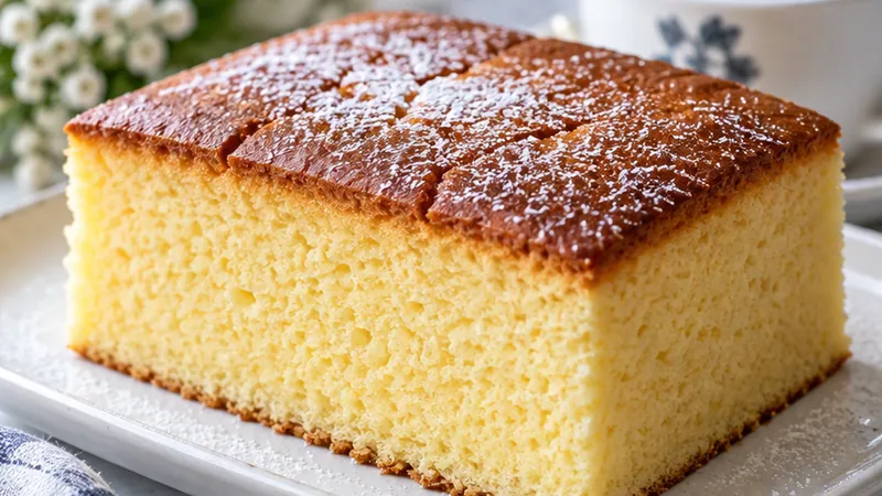 Castella Cake Recipe