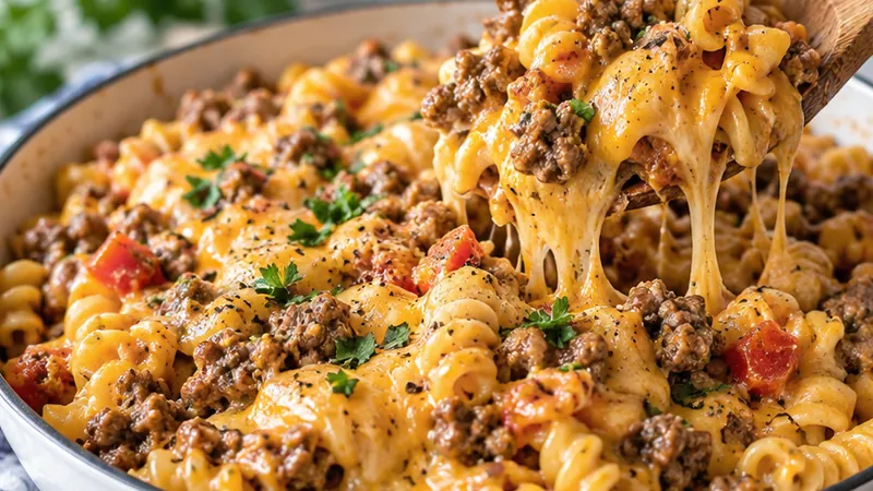 Cheeseburger Pasta Recipe