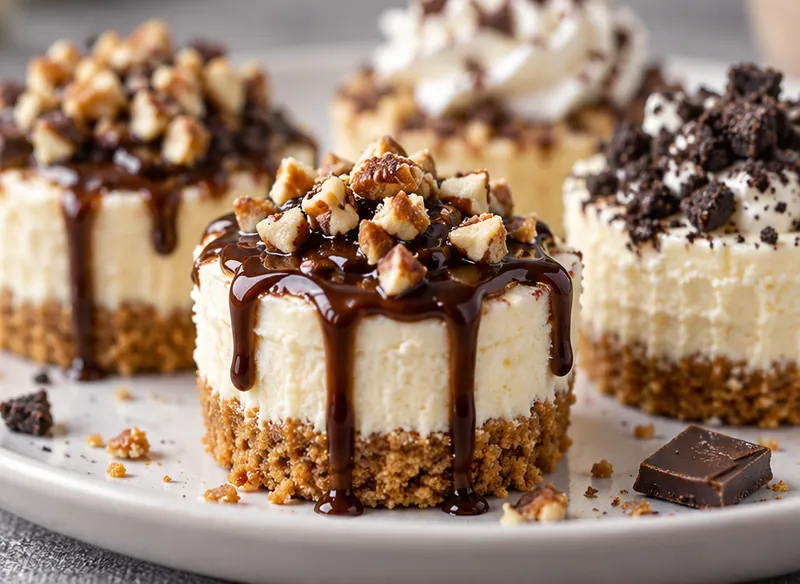 Cheesecake Bites Recipe, ready to serve