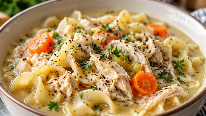 Chicken and Noodles Recipe