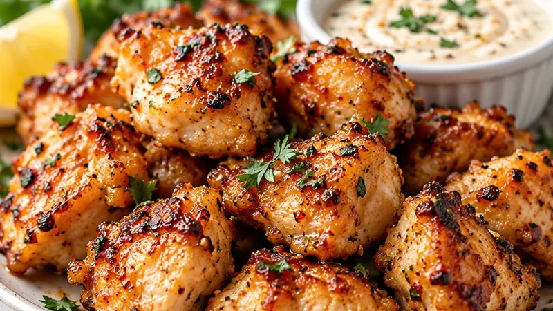 Crispy Baked Chicken Bites