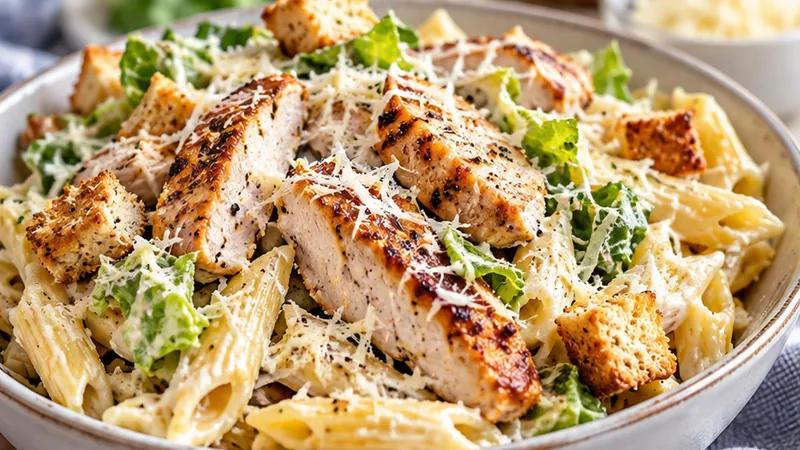 Chicken Caesar Pasta Recipe