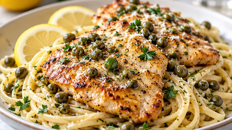 Chicken Piccata Pasta Recipe