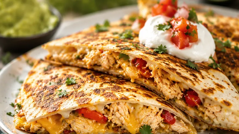Chicken Quesadillas Recipe