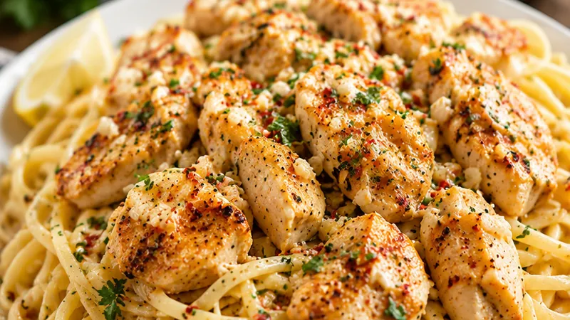 Garlic Butter Chicken Scampi