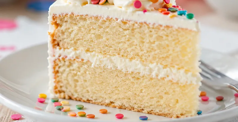 Children's Base Cake Recipe, ready to serve