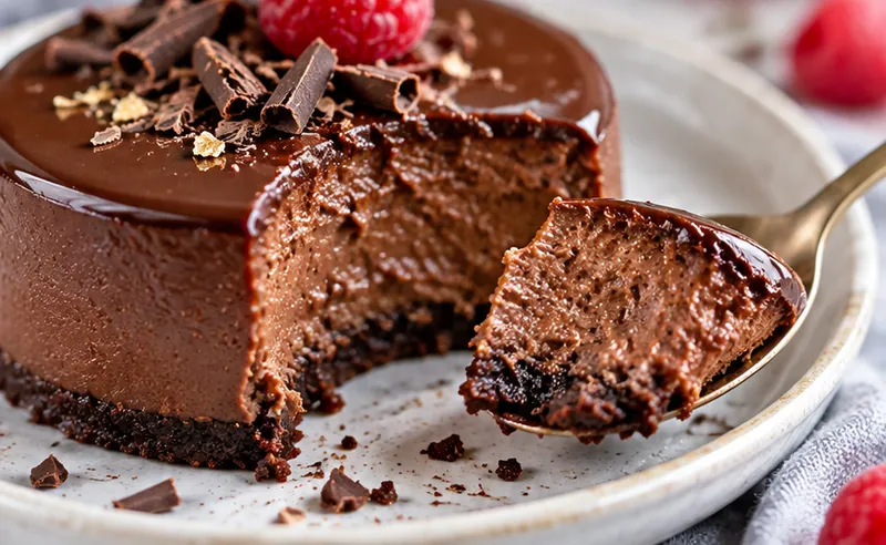 Chocolate Crémeux Recipe, ready to serve