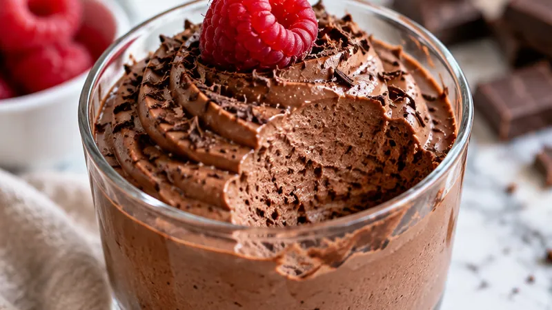 Chocolate Mousse That Melts in Your Mouth