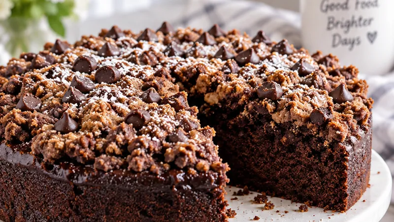 Chocolate Streusel Cake Recipe