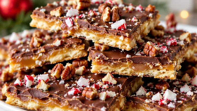 Christmas Crack Saltine Toffee