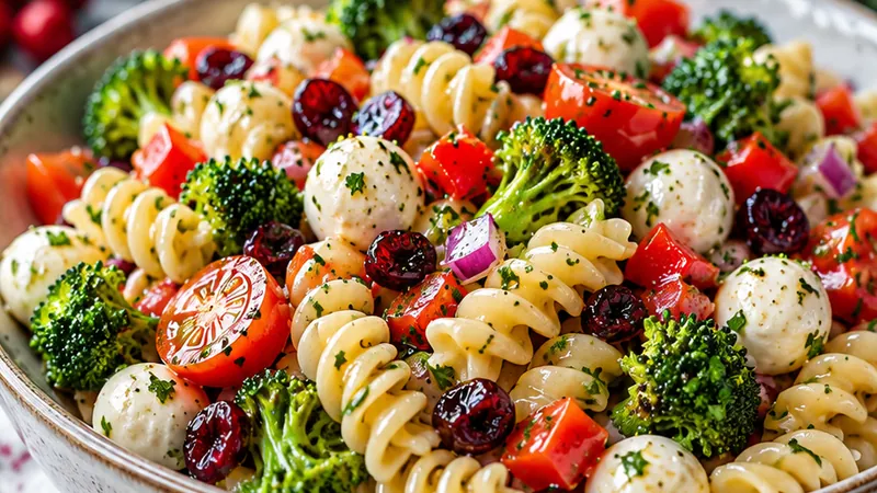 Christmas Pasta Salad