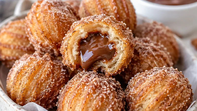 Churro Poppers Recipe