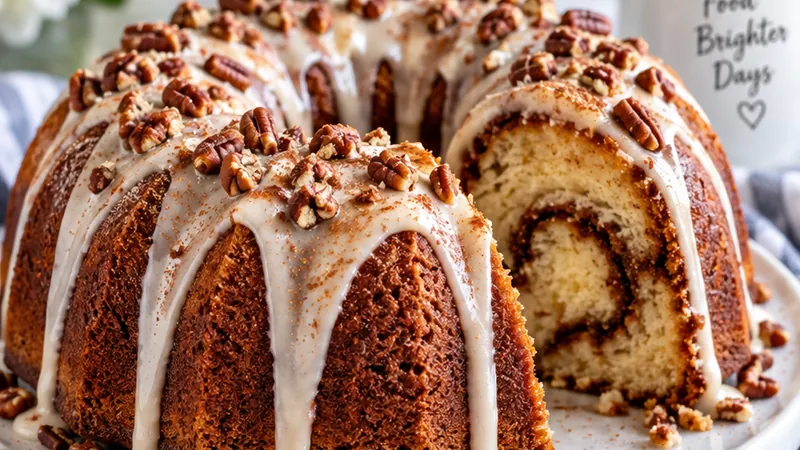 Cinnamon Swirl Bundt Cake Recipe