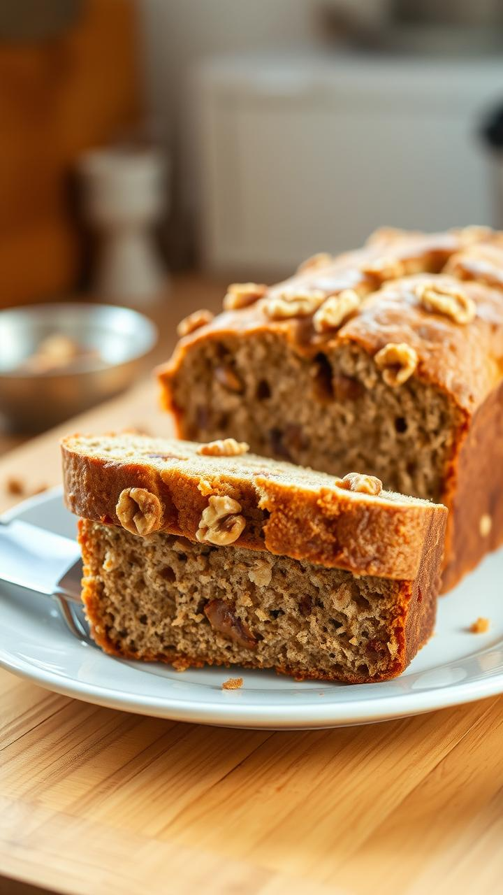Classic Banana Nut Bread Recipe with Crunchy Walnuts Classic Banana Nut Bread Recipe with Crunchy Walnuts