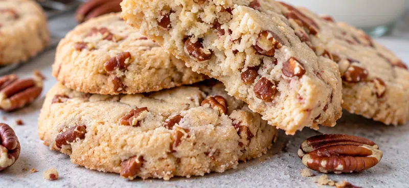 Classic Pecan Sandies Recipe, ready to serve