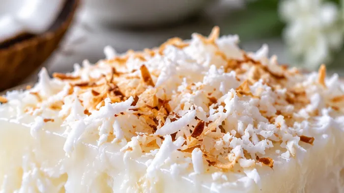 Coconut Icy Pudding Recipe