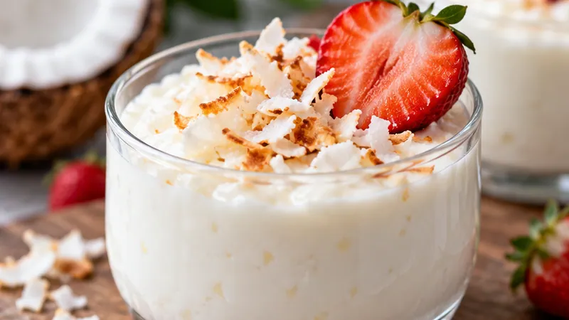 Coconut Milk Pudding Recipe
