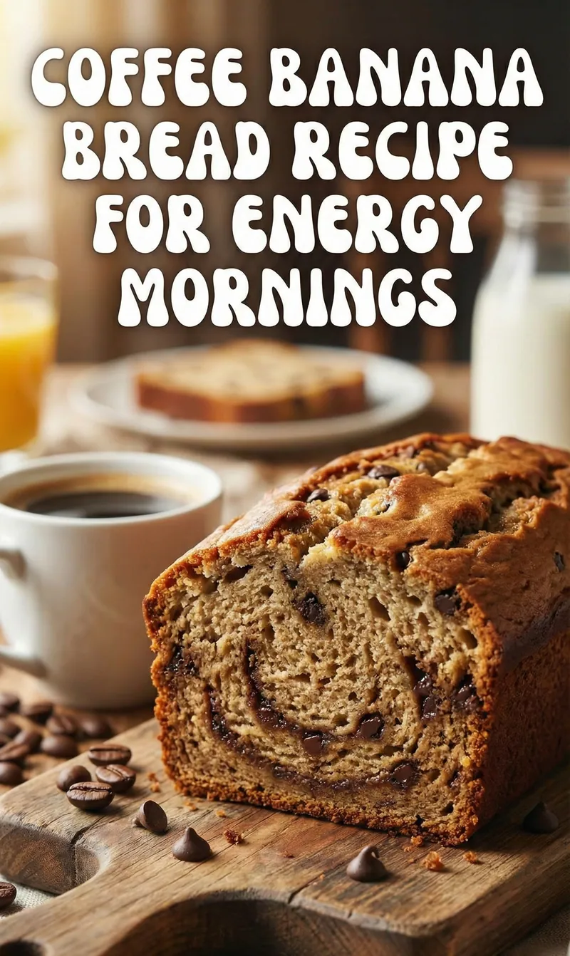 Coffee Banana Bread Recipe for Energy Mornings Coffee Banana Bread Recipe for Energy Mornings