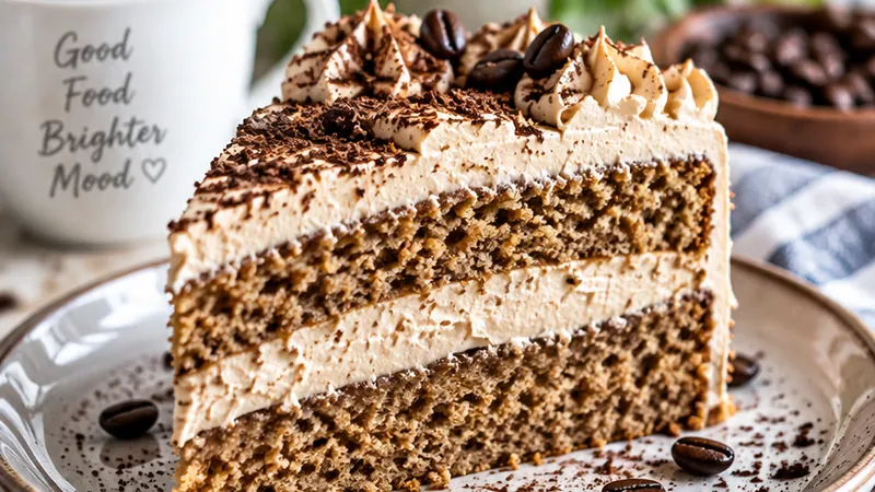 Coffee Cream Cake Recipe